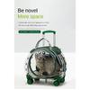 Pet Trolley Case,Pet Backpack with Tie Rod,Small Pet's Trolley Backpack,Cat Carrier Bag,Portable Pet Backpack,Dog Carrier Bag