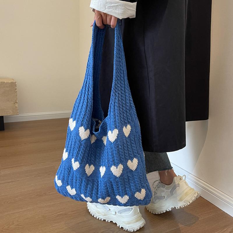 Дизайнерские вязаные сумки, женские сумки-шоперы большой вместимости, женская сумка на плечо, летняя повседневная тканая пляжная сумка