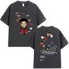 Rapper THE WEEKEND Tour Album 2026Summer Mens Luxury Retro High Quality Fashion Casual Cotton Oversized Tshirt Street Wear Y2K
