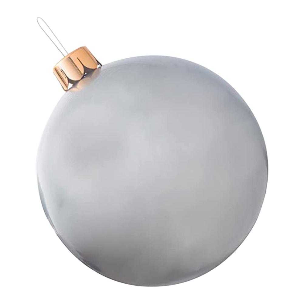 30/45/65/75СМ Рождественский надувной шар ПВХ Надувной шар 8 цветов Декорированный шар со стойками для крепления шара С Новым годом