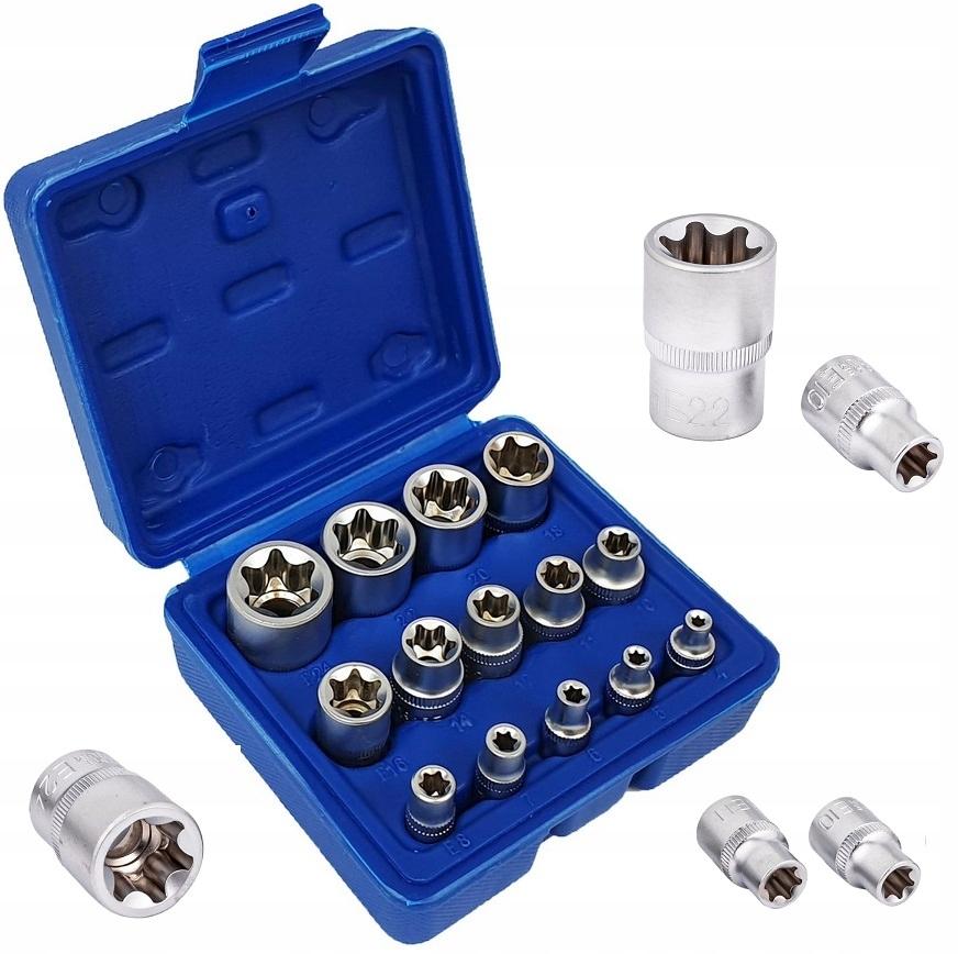 Socket Wrenches Torx Sockets Internal E4 - E24