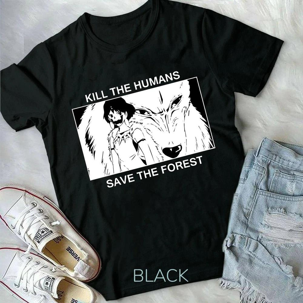 Princess Mononoke TShirt Hayao Miyazaki Studio Ghibli Unisex Shirt