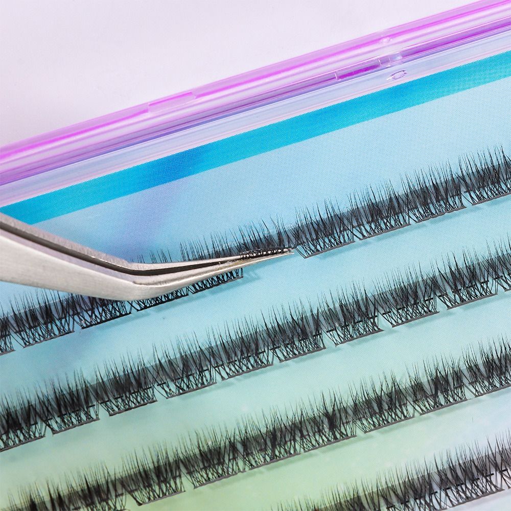 84 Clusters Thick Grafting Lashes Bold Definition Cluster lashes Eyelash Extension