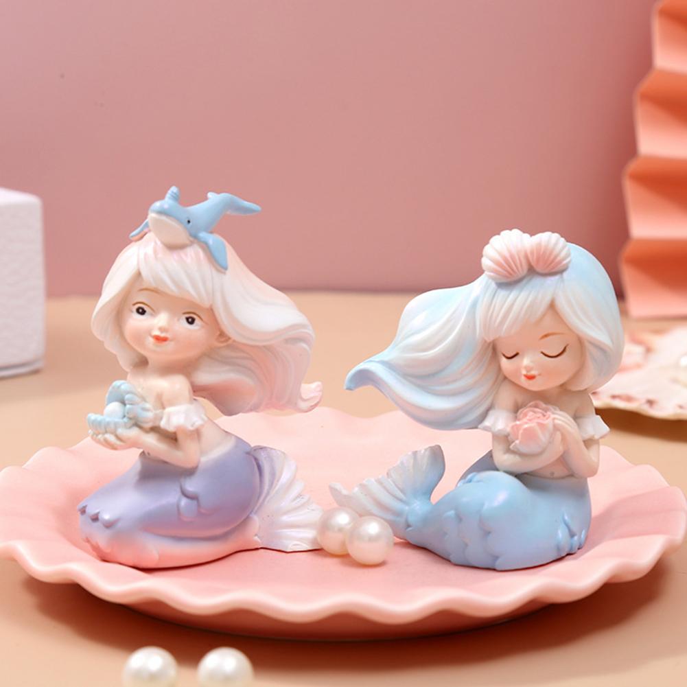 Miniature Figurines Fairy Garden Accessories Cute Ornament For Fish Tank Birthday Cake Decoration