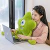 Green Star Cushion One-eyed Monster Expression Cushion Funny Cute Long Legs Plush Toy Creative Doll Girl