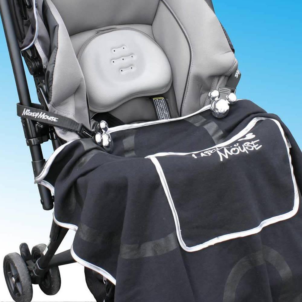 Napolex Disney Baby Blanket Clip Mickey Mouse Stroller Accessories Детские товары Для прогулок Путешествия Отпуск Досуг Защита от холода Одеяло Сон BD-114