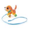 DJECO Lou Pull Toy, Pull Car, Dog Pull Leash, Educational Toy for Walking Practice, Suitable for Babies 1 Year, 18 Months, 2 Years Old, Boys and