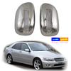 2000-2005 Для Lexus is200 / Toyota altezza 2 шт. Новые автомобильные ABS хром аксессуары для зеркал заднего вида Хромированная накладка Крышка зеркала заднего вида с LED