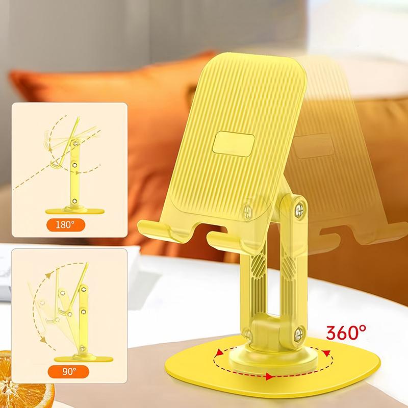 Вращающийся на 360° держатель для мобильного телефона, складная настольная подставка для мобильного телефона, ленивый планшет, портативная подставка для мобильного телефона