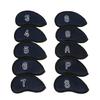 10Pcs Golf Club Headcover Waterproof Golf Head Covers Fit Most Brands Golf Iron