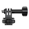 VRIG Hot Shoe Mount Hot Shoe Adapter Action Camera Mount Cold Shoe Base with Hole Tripod Mount Compatible with Video 1/4 Hero12/11/10/9/8/7/6/5,