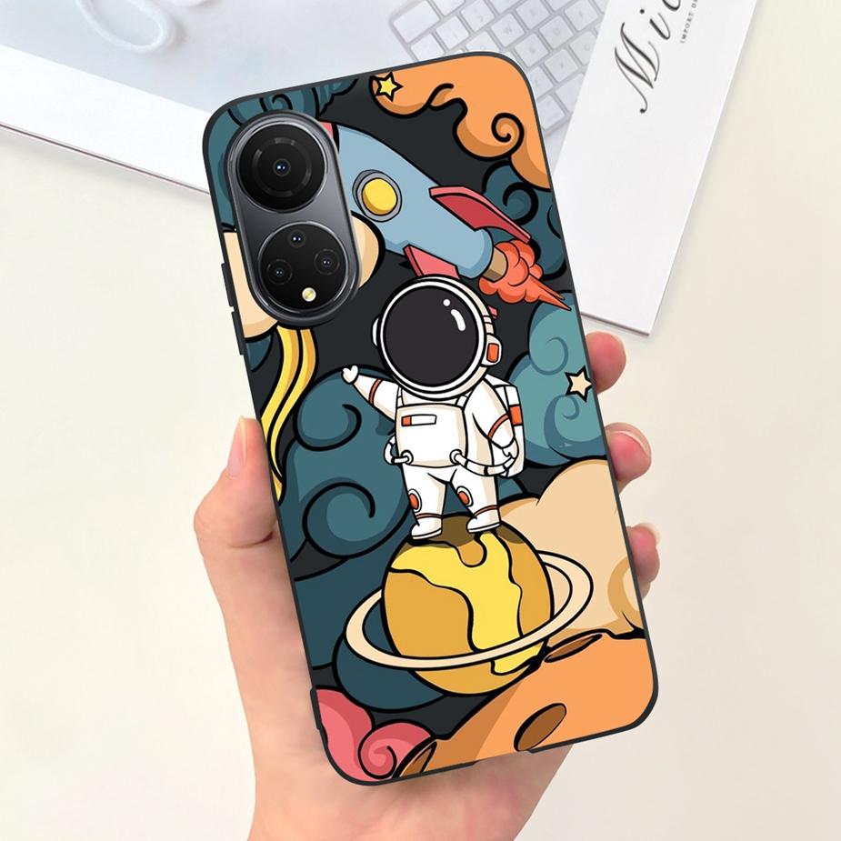 Чехол для Honor X7 X7a X7b Милый Мультяшный Чехол с Астронавтами Мягкий ТПУ Чехол для Телефона Для Honor X7a X 7 b HonorX7 HonorX7a HonorX7b Корпус
