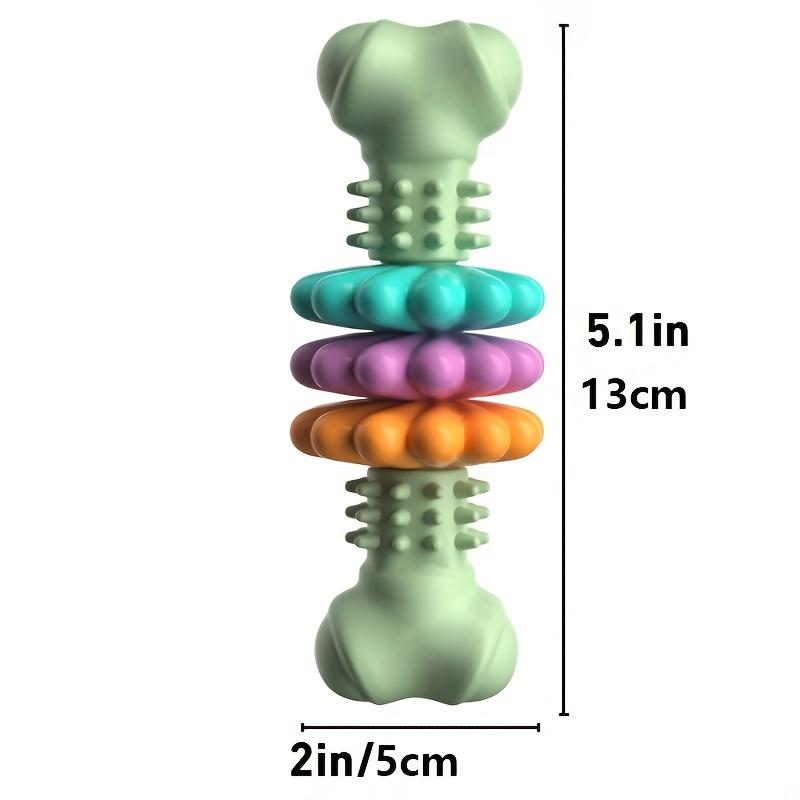 Interactive Dog Chew Toy Bone for Training and Teeth Grinding