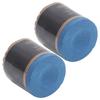 2PCS Wear-Resistant Billiard Cue Tips Non-clumping Pool Cue Chalks  Tournament Use