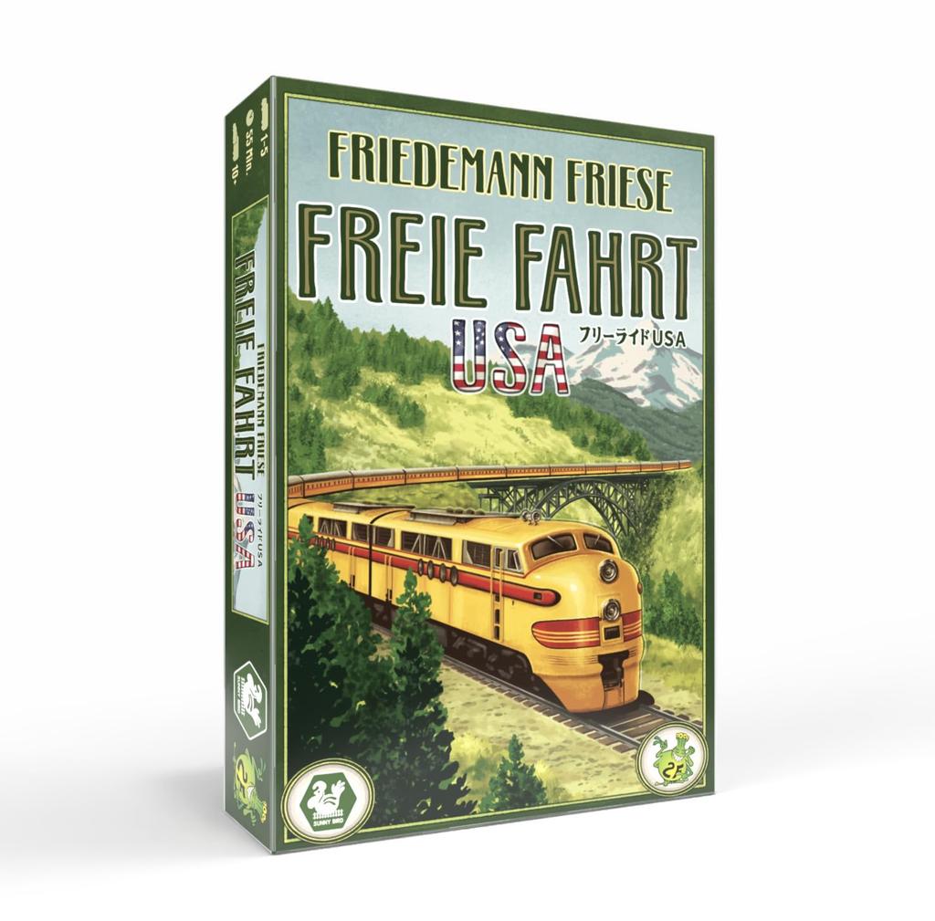 Freeride USA Japanese Version Board Game