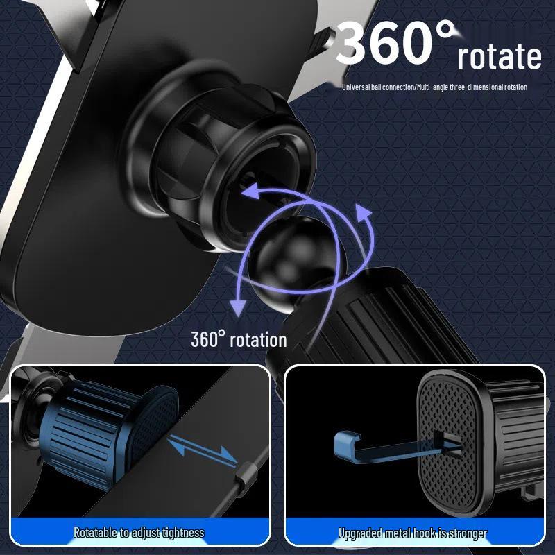 Volkswagen Car Phone Holder for Lavida, Gran Santana, Teramont, ID4X, Tharu, Tiguan L, and Tiguan X.