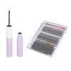 Набор для наращивания ресниц на 320 кластеров, 8/10/12/14/16 мм, смешанный набор для реалистичного наращивания ресниц с 10 мл клея