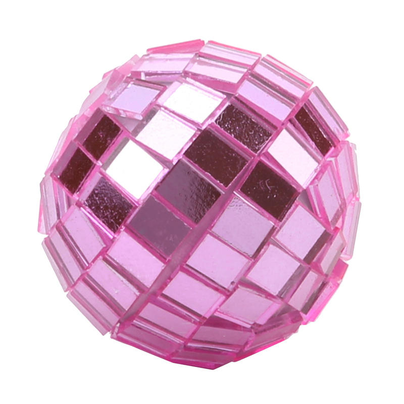 3см 6шт Зеркальные шары Вечеринка Блестящий шар Зеркальный Рождественский Лазерный Светоотражающий Стеклянный шар Диско Рождественская елка Украшения для дома