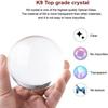 3D Galaxy Crystal Ball Night Lamp,Creative Engraved Crystal Ball Night Light, USB Table LED Wooden Crystal Ball for Home Office Decoration