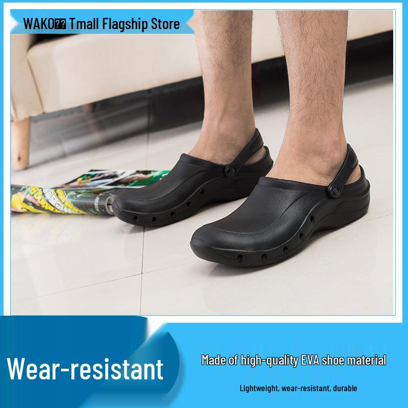 WAKO Нескользящая обувь для поваров - Водонепроницаемая и маслостойкая рабочая обувь для кухни для отеля, ресторана и многого другого.