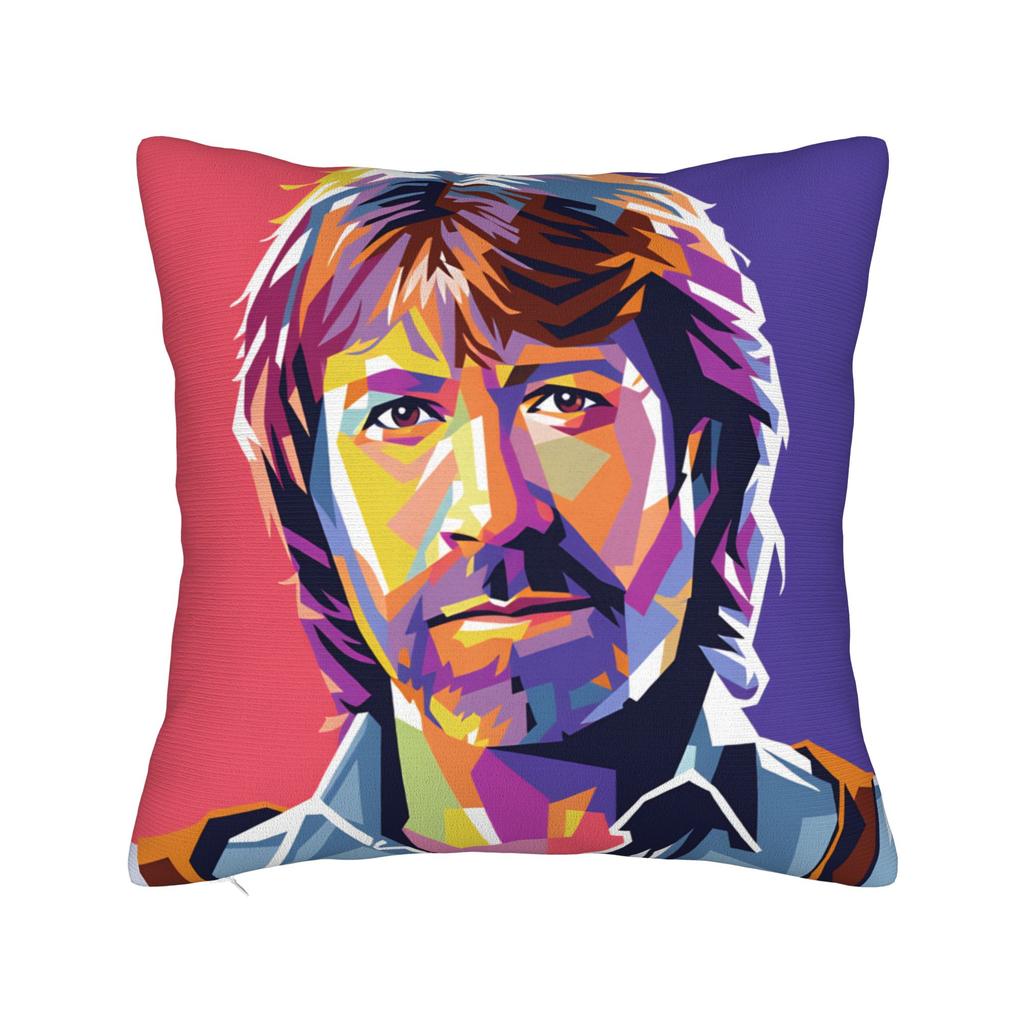 Chuck Norris Pillow Cover Novelty Pillow Case For Sofa Bedroom Home Decor Graphic Cushion Cover Gift Idea
