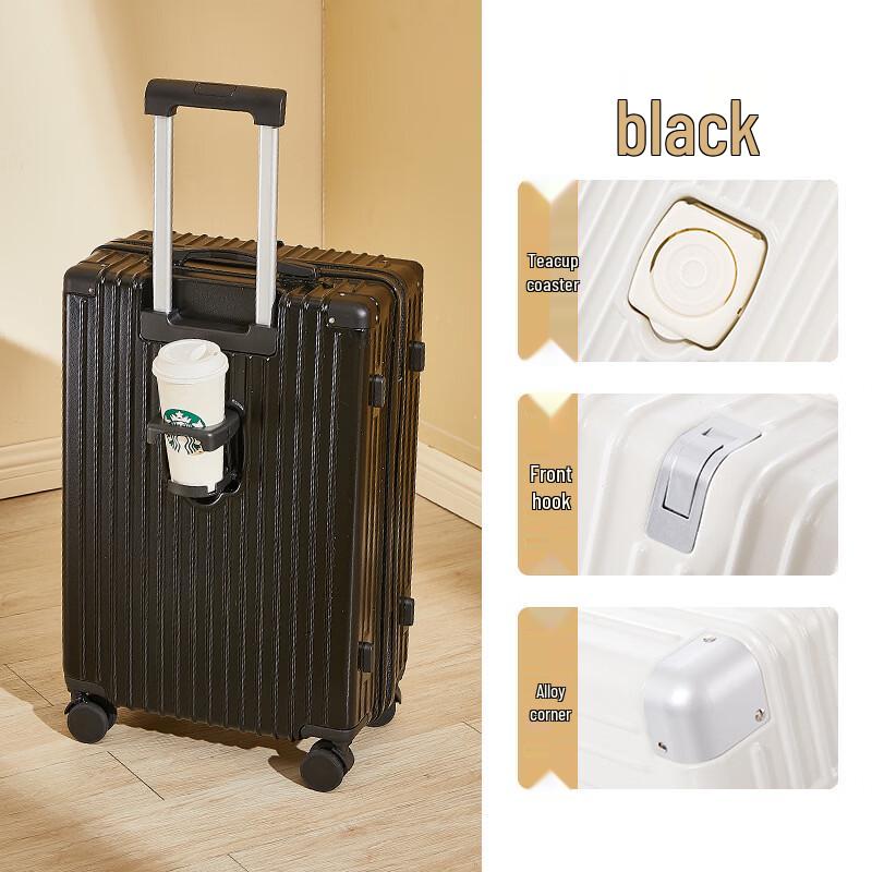 JOURHEY SHI Durable ABS Spinner Luggage