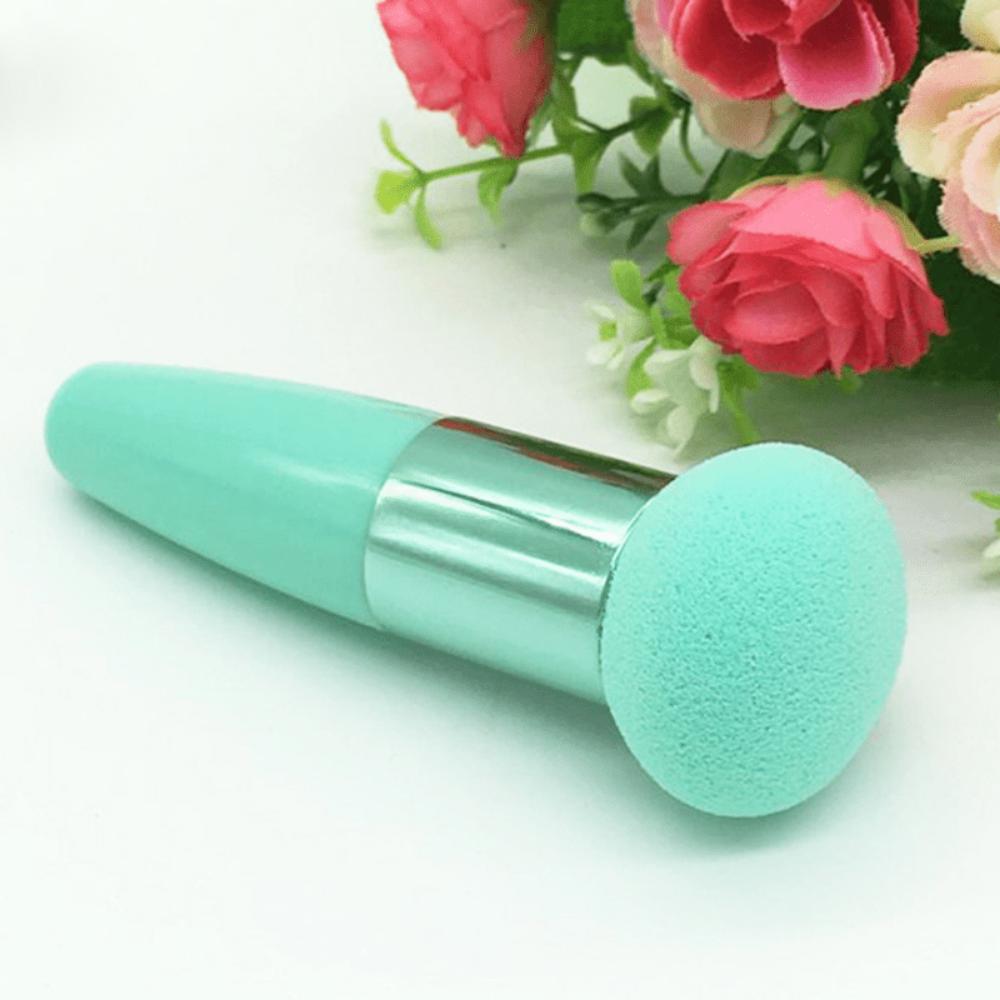 1 шт. Спонж для тонального крема с ручкой Beauty Blender Cosmetics Makeup Sponge Mushroom Stick