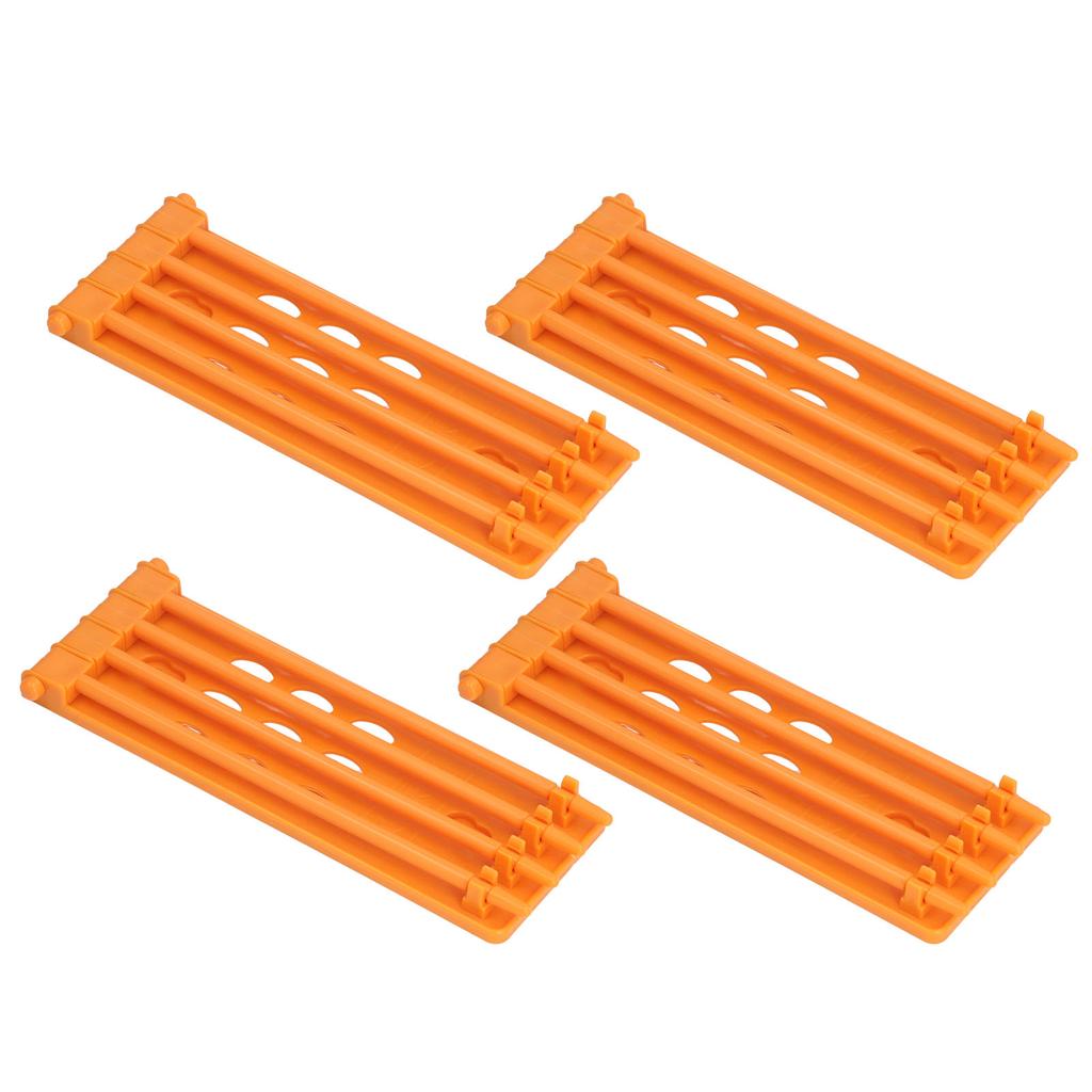 4 шт. Подставка для ножек голубей, 4 колонны, большая емкость, настенный, безопасный, прочный, пластиковый, попугай