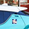 Забавная Аниме Креативная Аватар Наклейка Наклейка на Машину Окно Машины Бампер Мотоцикла Светоотражающая Водонепроницаемая Наклейка на Машину