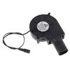 AC100-240V Adjustable Speed Outdoor Cooking Air Blowers Fire Starter BBQ Fan Speed Regulation 33mm Diameter Air Duct