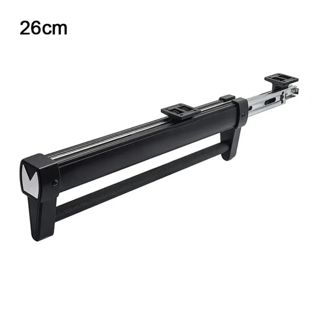 Aluminum Alloy Clothes Storage Rod Foldable Space Saving Extendable Hanging Multifunctional Extendable Drying Storage Rack