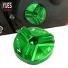 Motorcycle Accessories Engine Oil Filter Cover Oil Plug Cap with Logo FOR KAWASAKI Z750 S 2006 2007 2008 2009 2010 2011