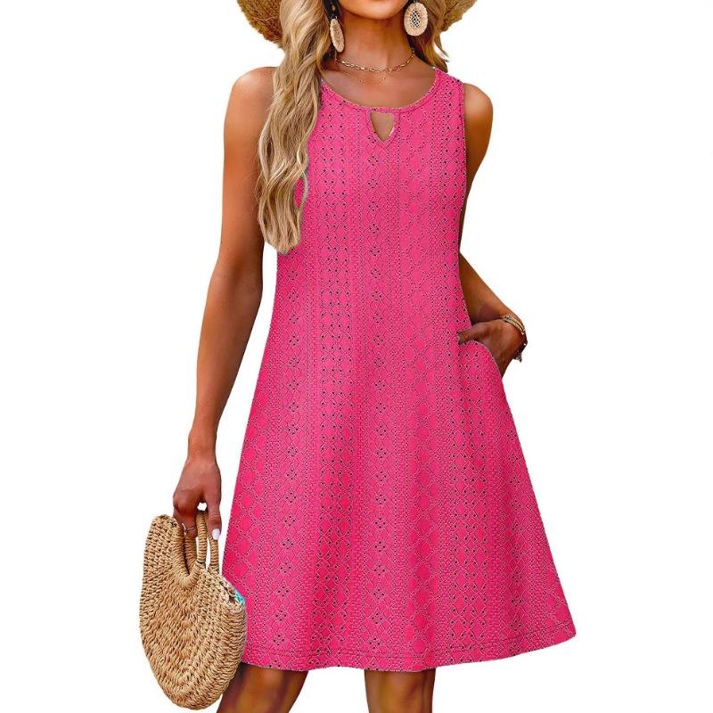 Женское пляжное платье-халат с V-образным вырезом и манжетами, весна/лето