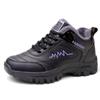 Winter Men Boots Warm Waterproof Snow Boots Male Comfortable Outdoor Walking Casual Shoes Leather Sneakers Men Shoes D584