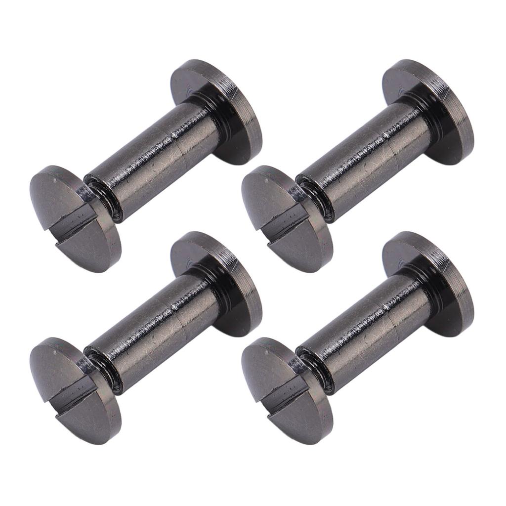 20 комплектов 8 X 10 мм заклепок для крепления, винтов с дуговой головкой и шлицем, цинковый сплав, 8 X 5 мм, шурупы для крепления своими руками из полиуретана