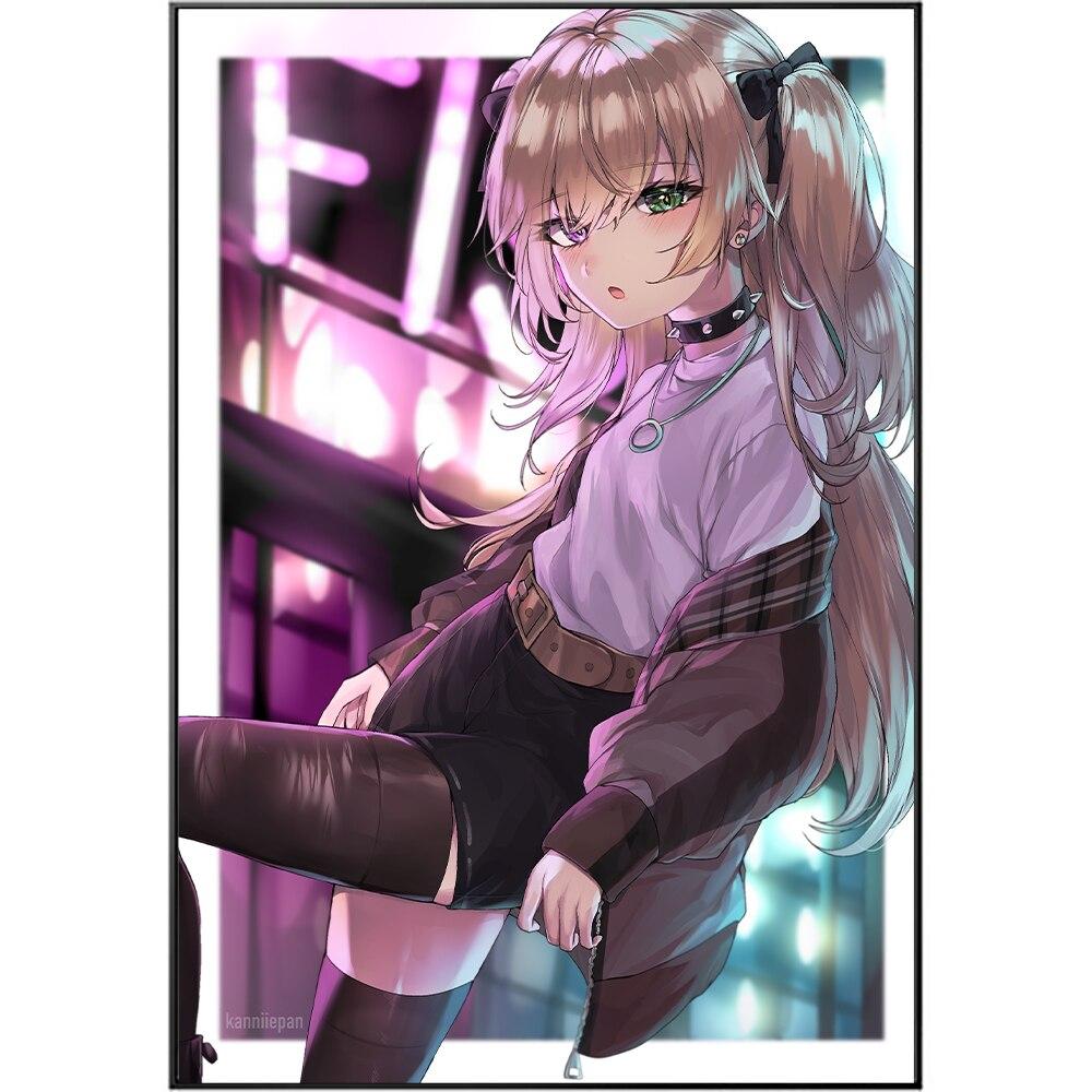 5d Diy Diamond Painting D Animation Game Girls Full Round Diamond Embroidery Cartoon Rhinestone Mosaic Set Home Decor