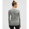 Lululemon Swiftly Tech Long Sleeve Shirt 2.0  Hip Length Slate White