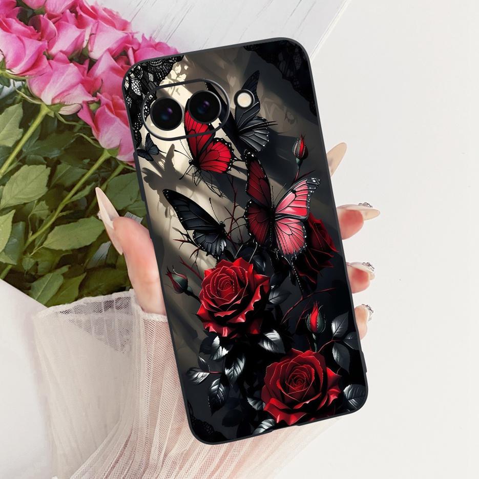 Чехол для Google Pixel 9 Pro Милый Лев Модный Расписной Чехол Мягкий ТПУ Чехол для Телефона Для Google Pixel 9A Pixel9 Pro Задняя Крышка Fundas
