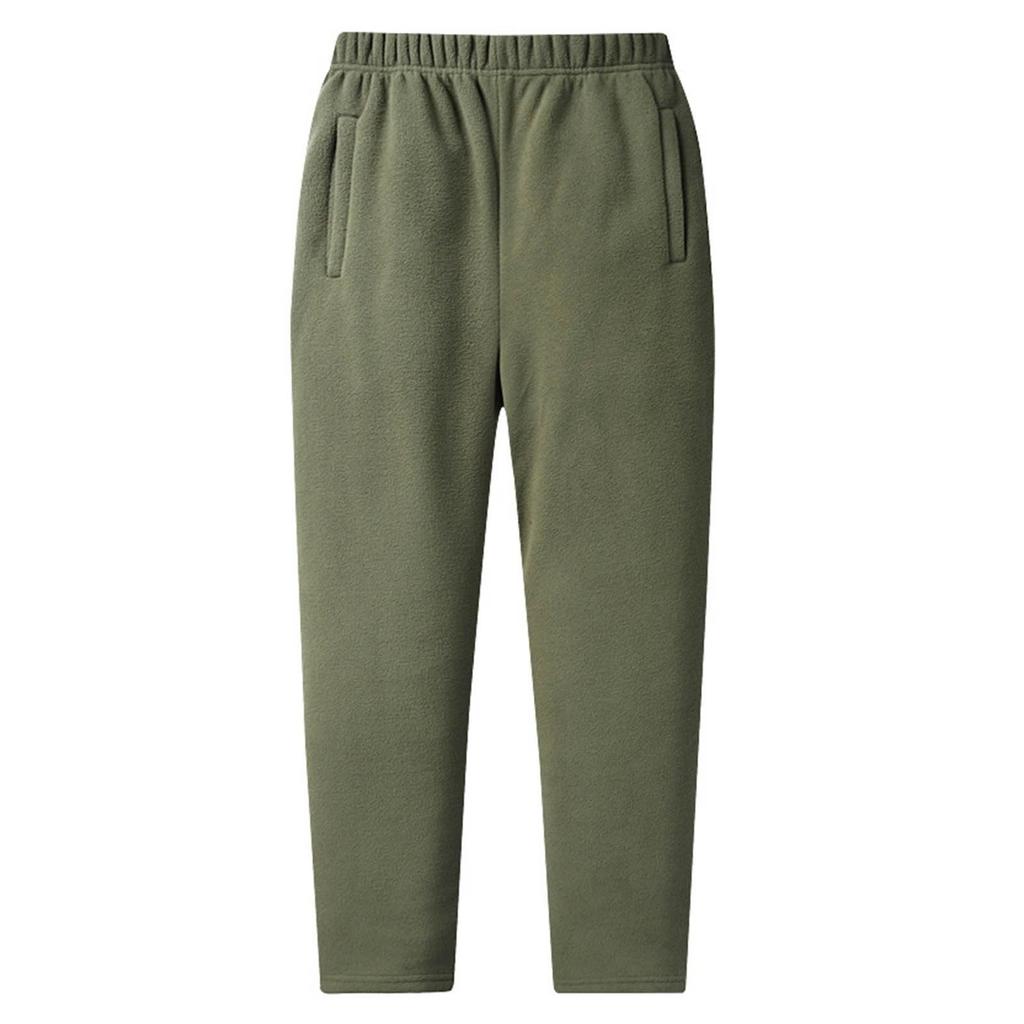 Мужские повседневные свободные однотонные теплые флисовые спортивные штаны и флисовые брюки