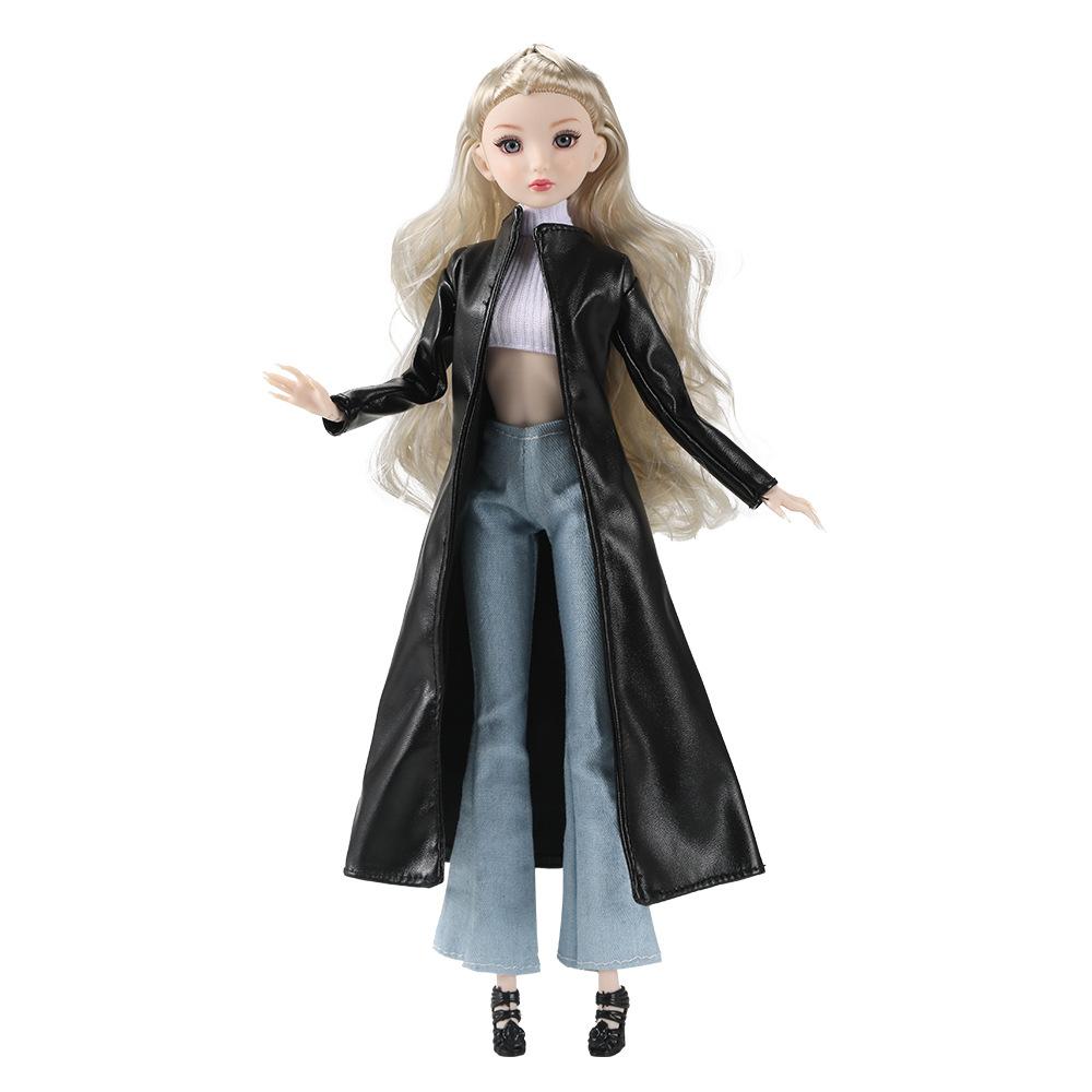 1/6 Sweet Girl Doll Full Set 32cm Doll with Clothes Accessories Dress Up Toys