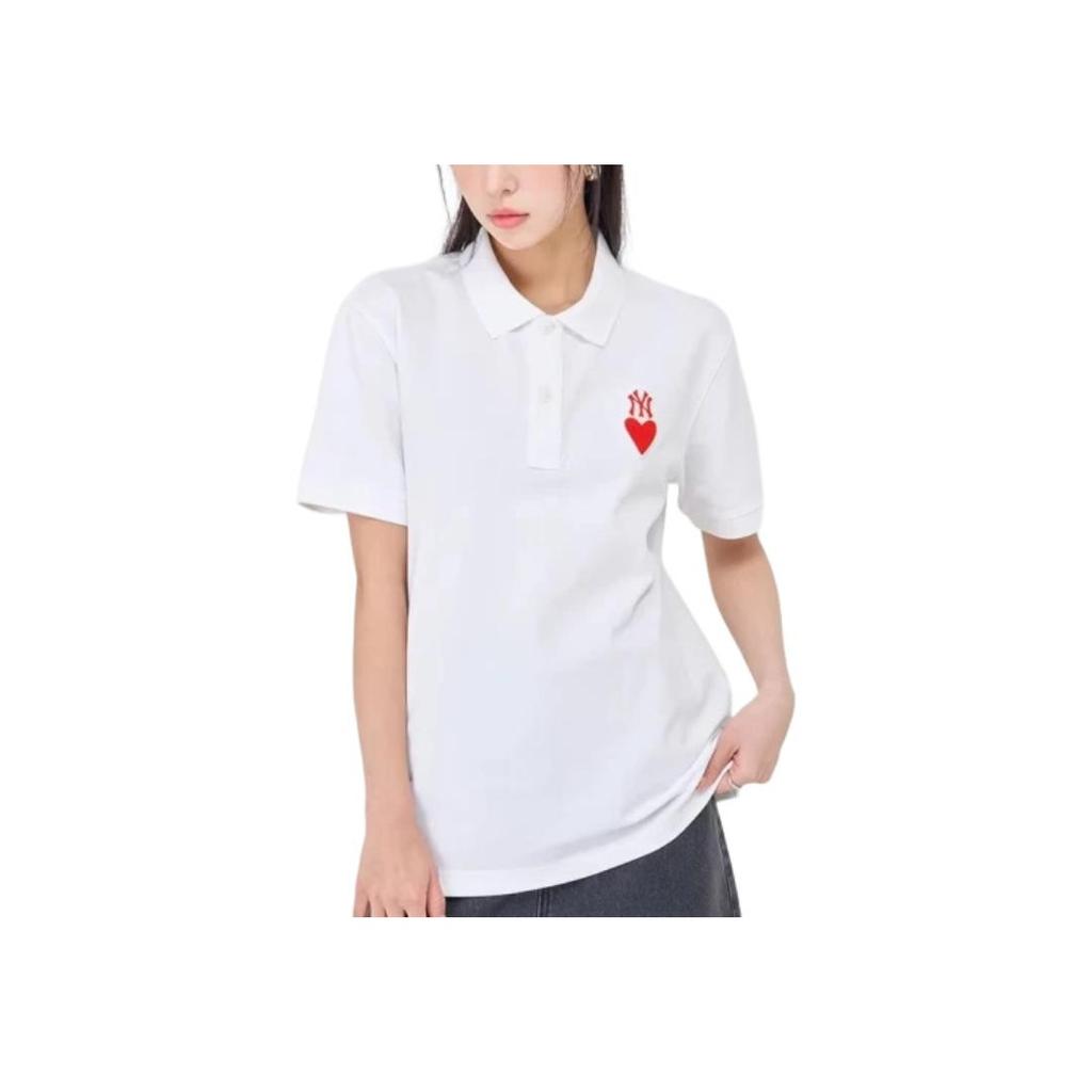 Новые поло MLB New York Yankees Унисекс Белые 3APQH0143-50IVS