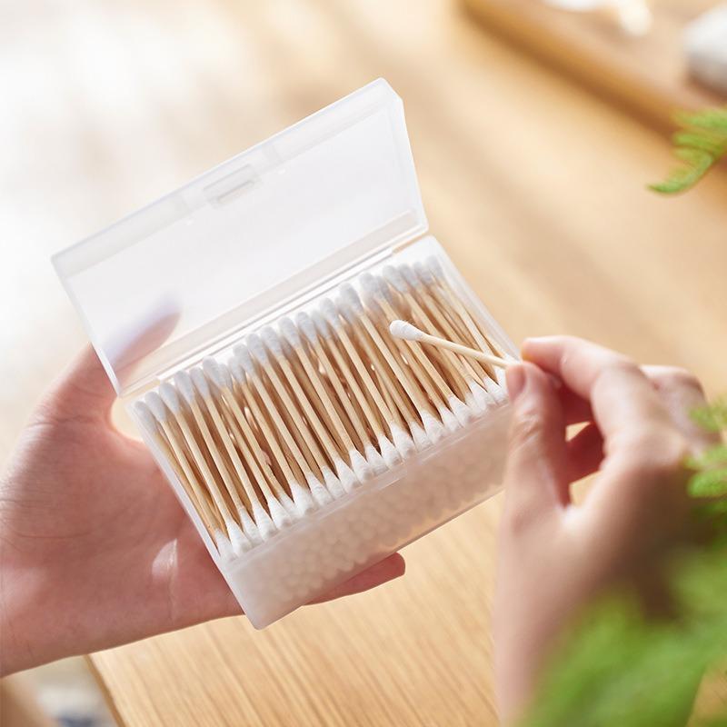 Мини-ящики для хранения ватных тампонов, медицинский набор, настольная канцелярская кнопка, ящики для организации, пылезащитная коробка для ювелирных изделий, пластиковый кейс для всяких мелочей