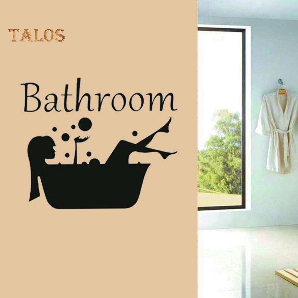 Наклейка на ванную комнату
