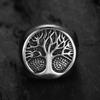 Серебряное кольцо S925, персонализированное ретро-материал, серия Viking, древо жизни, доминирующее модное ювелирное кольцо
