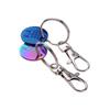 Portable Carts Token Keyring Solver Chip Key Chain 23Mm One Euros Europe Metal Shopping Trolley Coin Holder Keychain