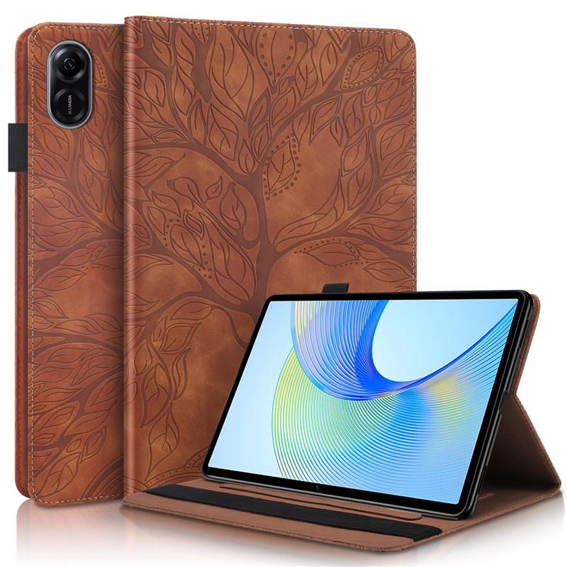 Чехол для планшета Funda For Honor Pad X9 Case 11,5 дюймов 2023 Imprinted Tree Wallet Stand Back Silicone Shell For Honor Pad X8 Pro X9 Tablet Cover