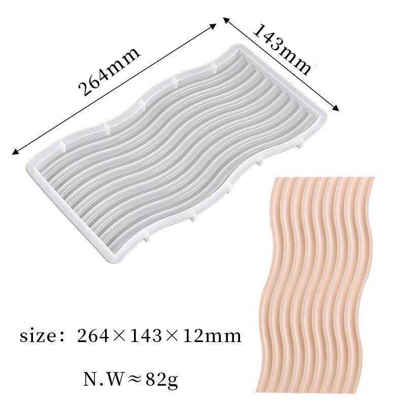DIY Irregular Storage Tray Silicone Mould DIY Cushion Plate Gypsum Resin Mold Jewelry Storage Box Drip Mold Home Decoration Rrt