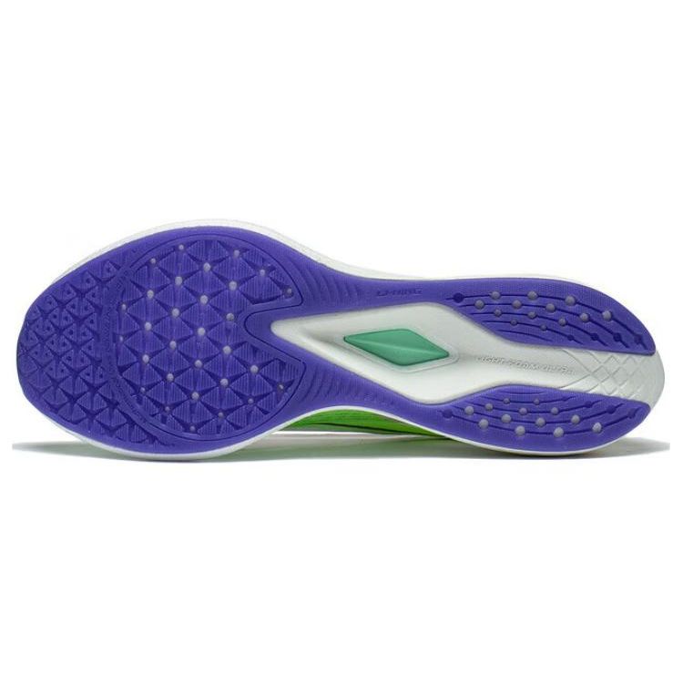 Кроссовки для бега Li Ning Red Rabbit 6 Pro Stable Support Soft Upper Energy Return Midsole с амортизацией и низким верхом, мужские кроссовки для бега, белые ARMT013-12