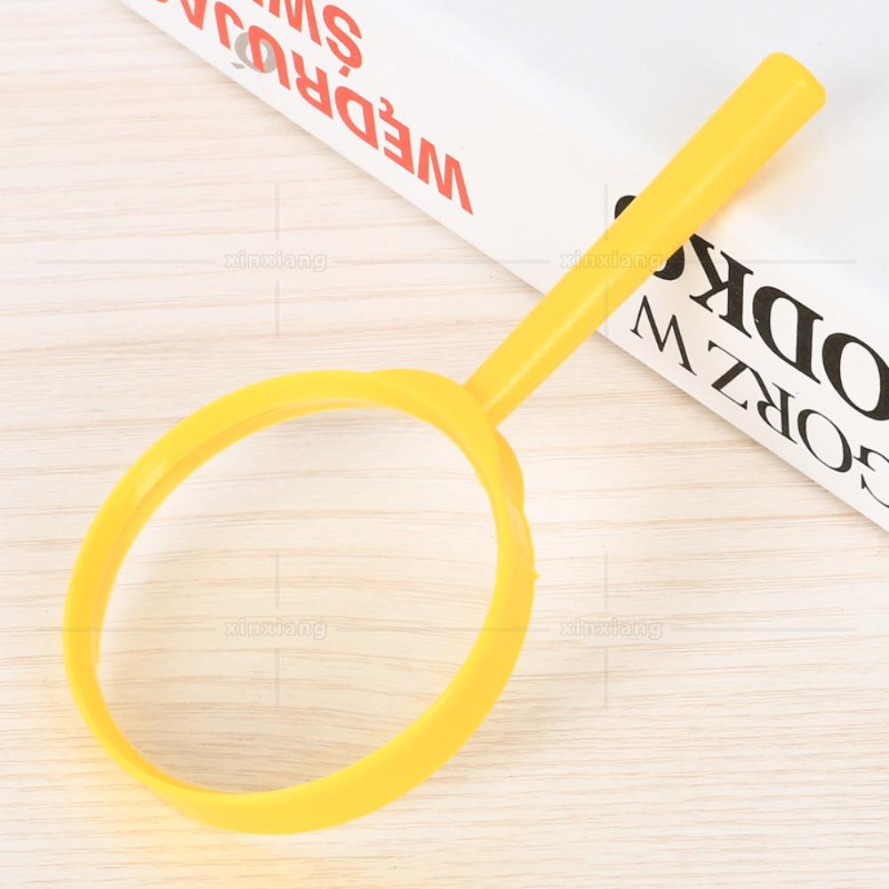 Learning Tool Reading Magnifiers Exploration Learning Toys Magnifying Glass 3x Hand-Held Magnifiers
