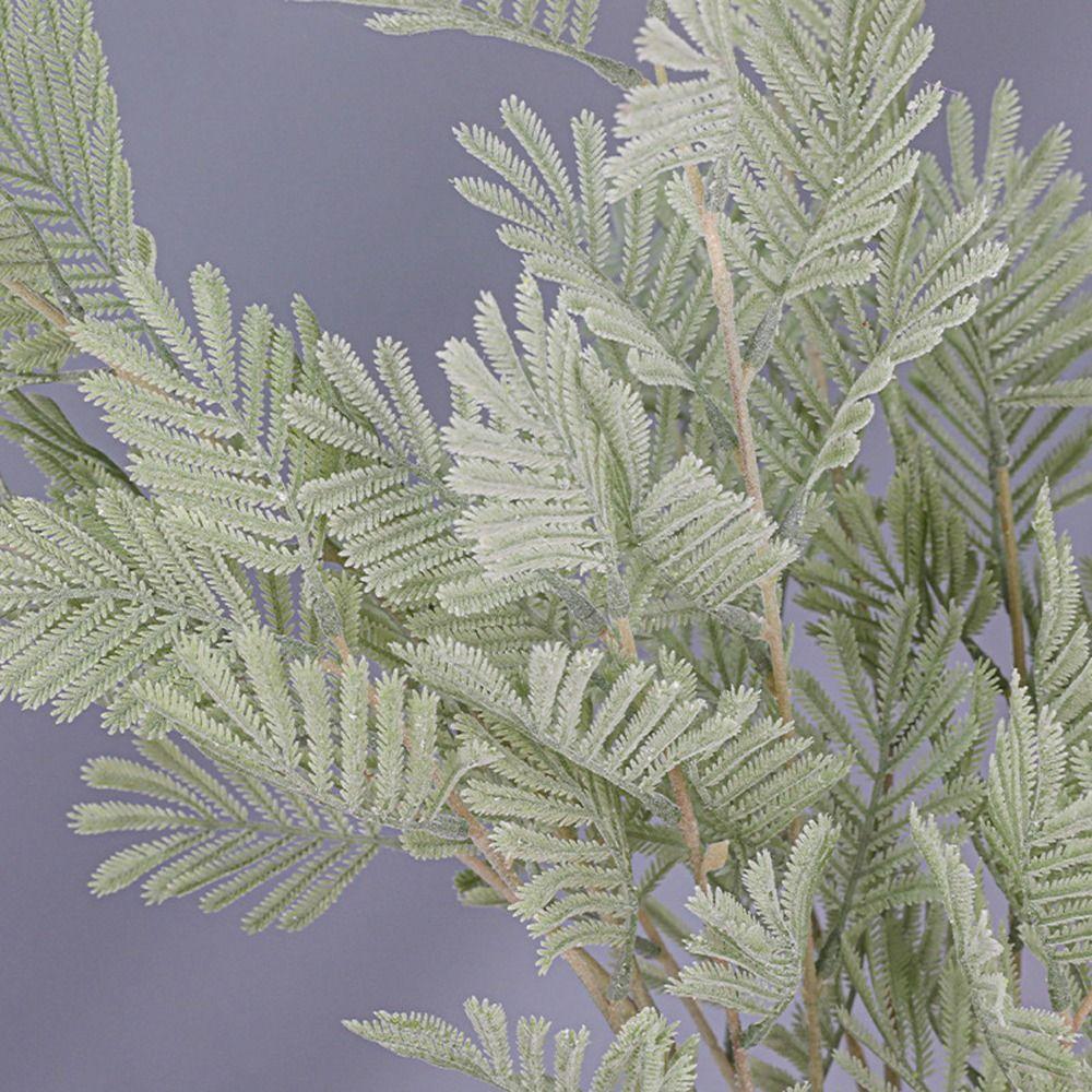 Elegant Artificial Mimosa Branch 75cm Fake Flower Simulation Mimosa Plant Shop Hotel Decoration